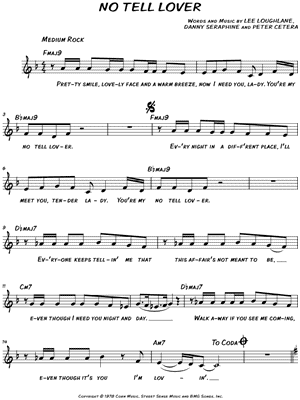 No Tell Lover