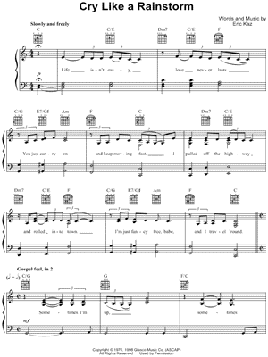 Cry Like a Rainstorm