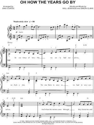 Oh How the Years Go By