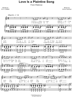 Love is a Plaintive Song