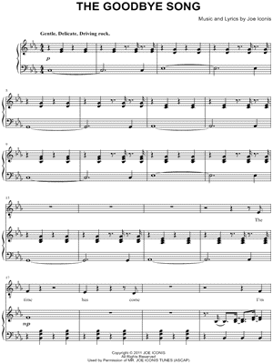 The Goodbye Song