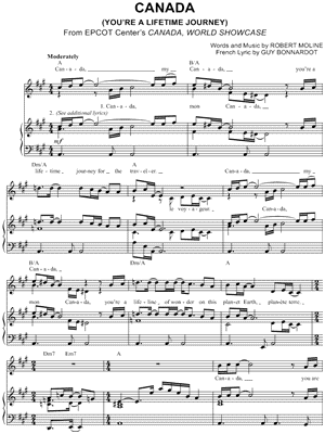 Canada (You're A Lifetime Journey)