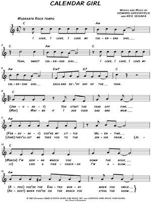 Calendar Girl