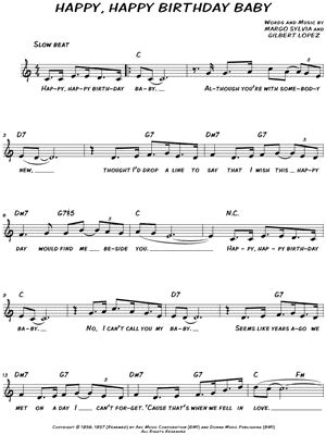 Happy, Happy Birthday Baby