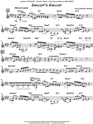 Gallop's Gallop