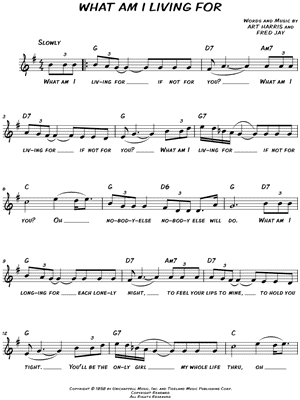 What Am I Living for