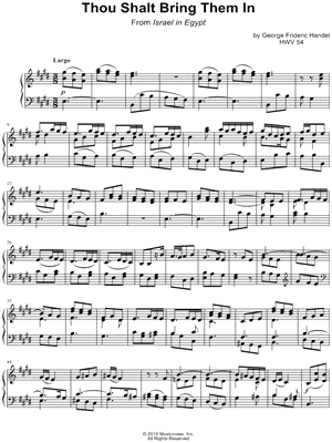 Thou Shalt Bring Them In