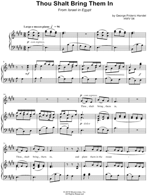 Thou Shalt Bring Them In