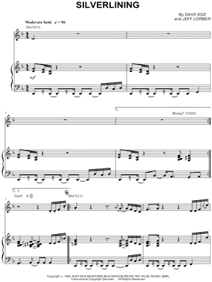 Silverlining - Piano Accompaniment