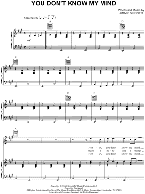 You Don't Know My Mind