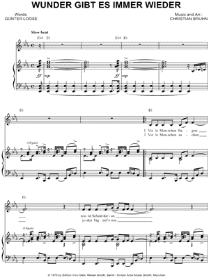 Wunder gibt es immer wieder