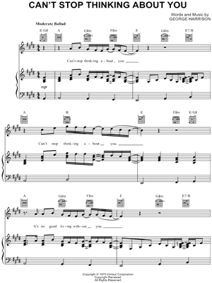 Can't Stop Thinking About You