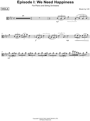 Episode I: We Need Happiness - Viola