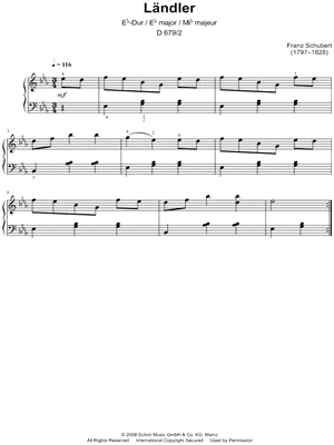 Ländler, D. 980B, No. 2