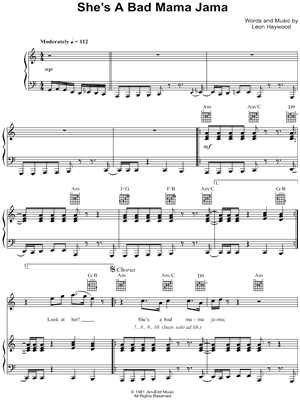 She's a Bad Mama Jama