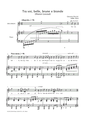 Tra voi, belle, brune e bionde