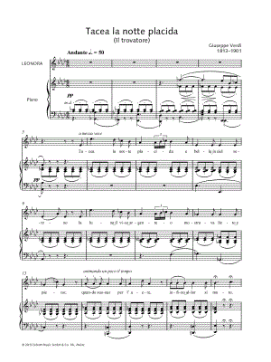 Tacea la notte placida