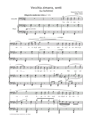 Vecchia zimarra, senti