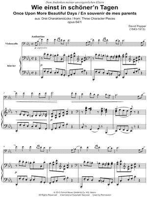 Wie einst in schöner'n Tagen