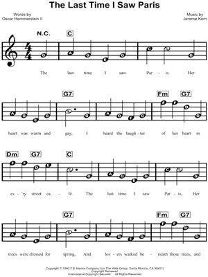 The Last Time I Saw Paris