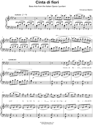 I puritani: Act II - "Cinta di fiori"