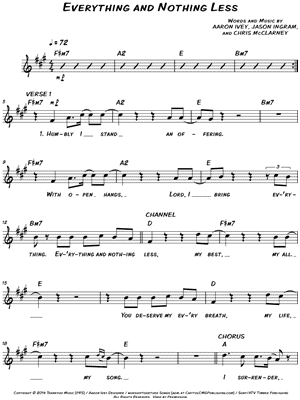 Everything and Nothing Less