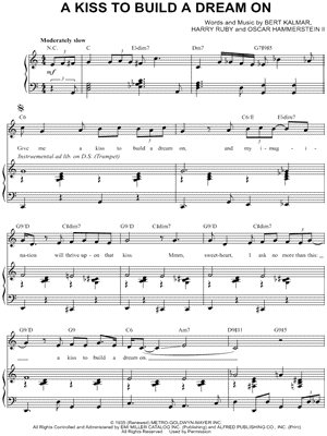 A Kiss to Build a Dream On