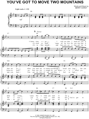 You've Got to Move Two Mountains