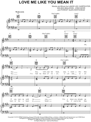 Love Me Like You Mean It