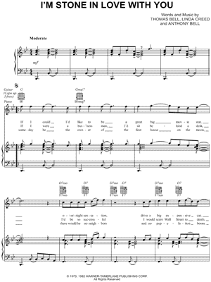 I'm Stone In Love With You