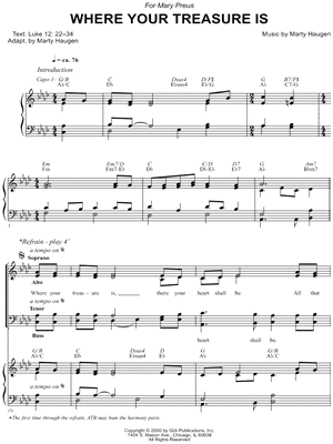 Where Your Treasure Is