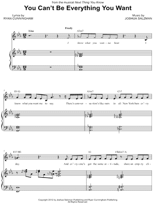 You Can't Be Everything You Want