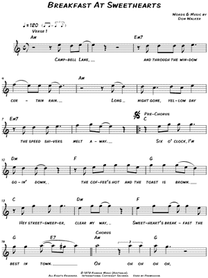 Breakfast at Sweethearts