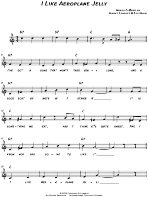 I Like Aeroplane Jelly