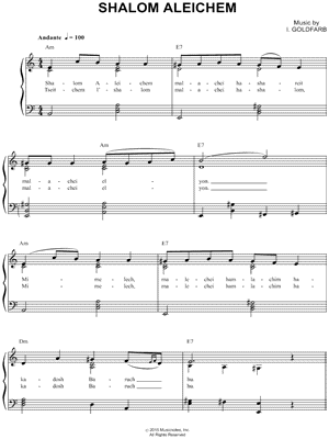 Shalom Aleichem