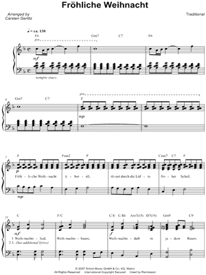 Fröhliche Weihnacht