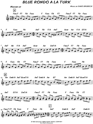 Blue Rondo a La Turk