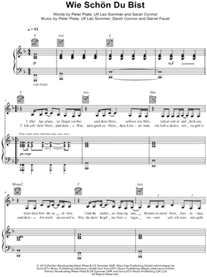 Wie schön du bist
