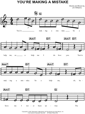 You're Making a Mistake