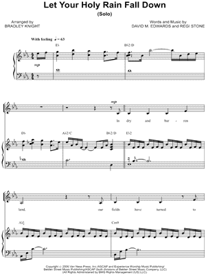 Let Your Holy Rain Fall Down