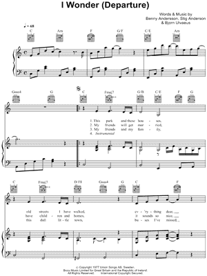 I Wonder (Departure)