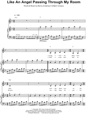 Like an Angel Passing Through My Room