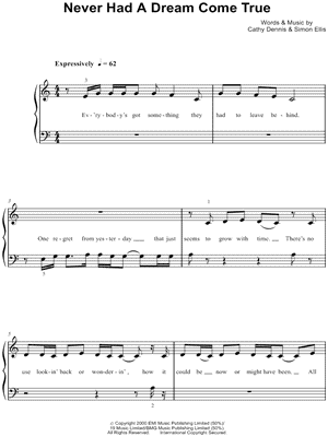 Never Had a Dream Come True