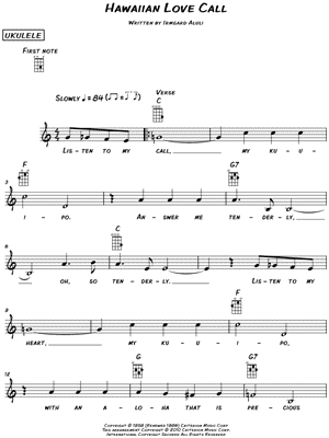 Hawaiian Love Call