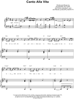 Canto Alla Vita