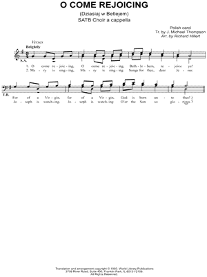 O Come Rejoicing