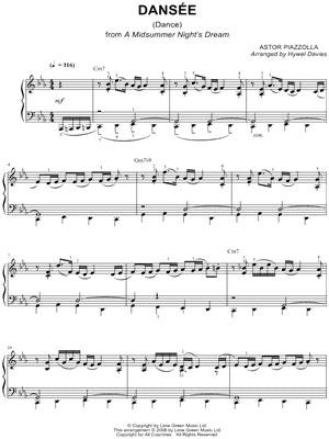 Dansée from A Midsummer Night's Dream