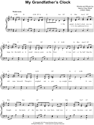 My Grandfather's Clock