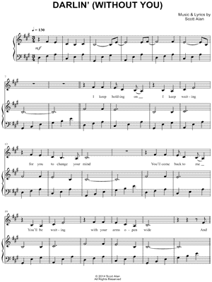 Darlin' (Without You)