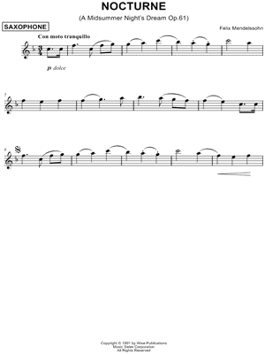 Nocturne from A Midsummer Night's Dream [Main Theme]